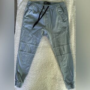 Cotton On Custom Jogger Pants Men’s 34x29.5 Sage Green Utility Athleisure